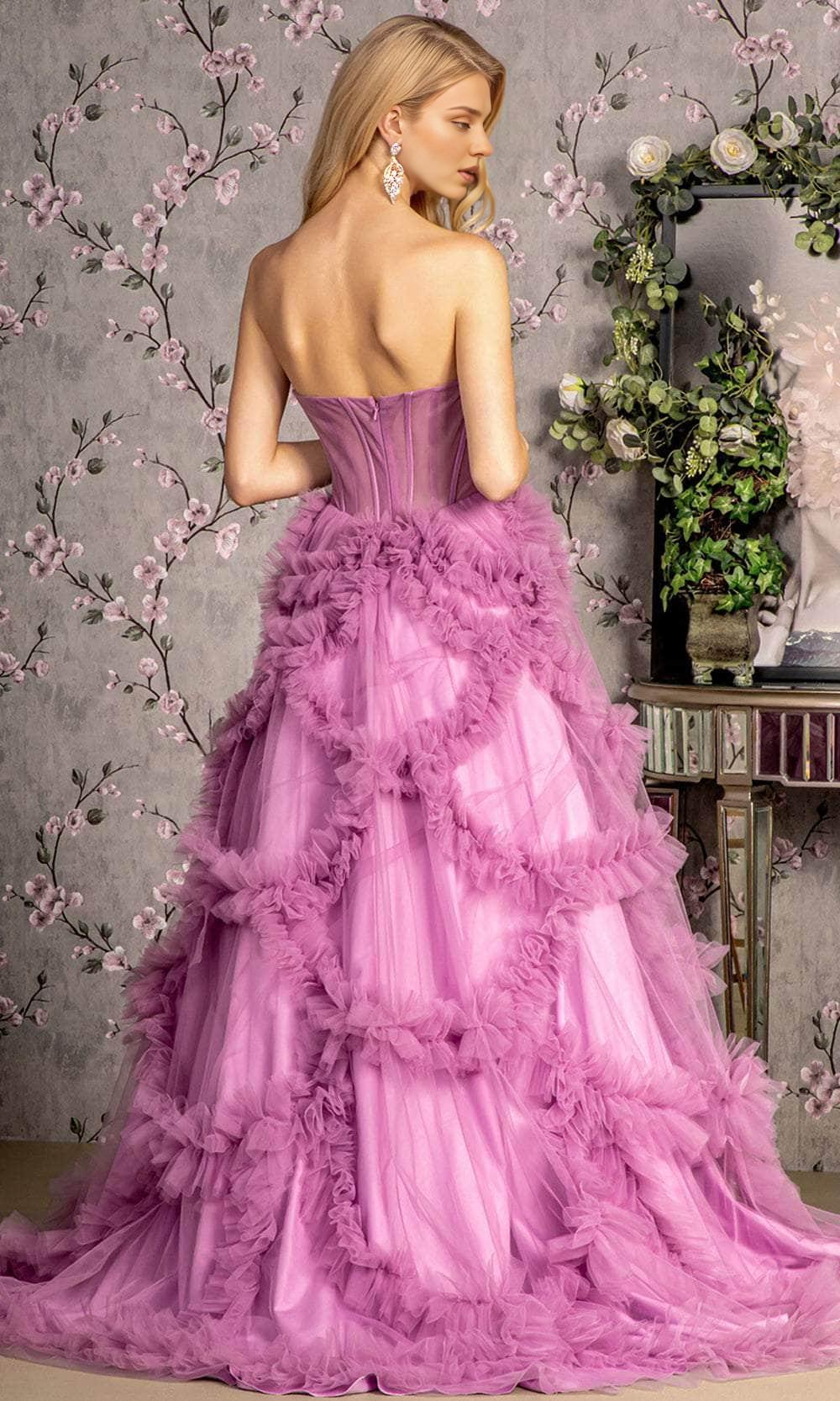 Weitese Formal Women's Dresses Strapless A-line Ruffled Sweetheart Evening Dress Floor Length Sleeveless Prom Dress Prom Dresses Stores